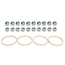 Trusa de montare a jantei de aliaj Fitting kit Y 76x716 N M12x15 K19 OPEN 1 kit / 4 wheels - B/N qty 20 MAK MAK 8000000850