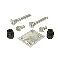 Set bucsi de ghidaj, etrier frana Kit reparare etrier Fata Dreapta/Stanga HONDA ACCORD IV ACCORD V CR-V I HR-V LEGEND II LEGEND III SHUTTLE ROVER 600 I 1.6-3.5 01.91- QUICK BRAKE QB113-1496X