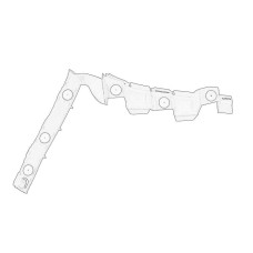 Suport, bara protectie Suport bara Spate Dreapta OPEL CORSA D 1.0-1.7D 07.06-08.14 OE OPEL 14 06 210