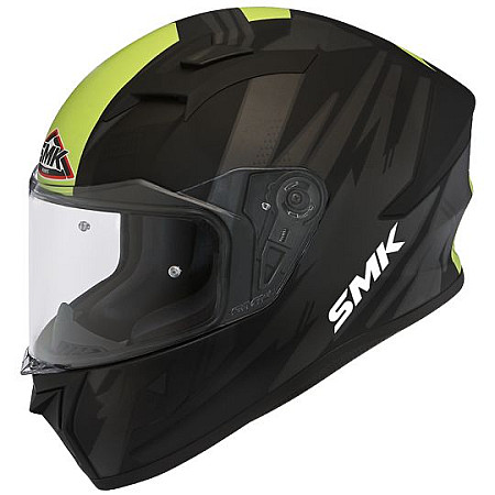 Cati integrale Helmet full-face helmet SMK STELLAR TREK MA264 colour green/grey/matt size XS unisex SMK SMK0110/18/MA264T/XS