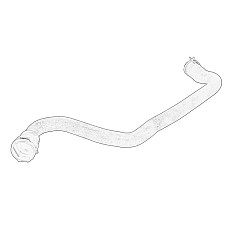 Cuplaj conducta lichid racire Cooling system rubber hose top FORD GALAXY II MONDEO IV S-MAX 2.0D 11.07-06.15 OE FORD 1692030