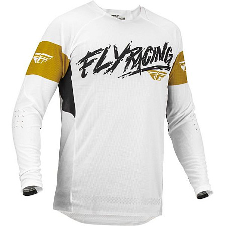 Camasa off-road T-shirt off road FLY RACING EVOLUTION DST L.E. BRAZEN colour neagra/golden/white size XL FLY FLY 376-124X