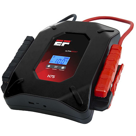 &quot;Roboti de pornire &quot;&quot;BOOSTER&quot;&quot; Dispozitiv de pornire BOOSTER tensiune: 12V cCA: 850A curent de pornire maxim: 1700A Aparatul contine baterie si condesator 2in1&quot; LEMANIA ENERGY 0XLMH75