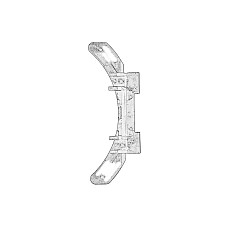 Balama, clapeta rezervor Fuel filler flap brackets OE VOLVO 31265160