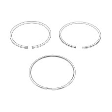Set segmenti piston Inele de STD 25-35-35 PERKINS 1004-4 1004-40T 1004-40TN 1004-40TW 1006-6 1006-60T 1006-6T PERKINS 4181A033