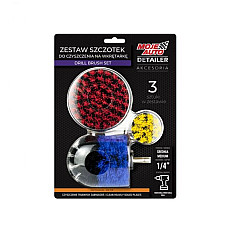 Accesorii detaliere auto Brush set of 3 pcs PL do wkretarki MOJE AUTO MA 19-628