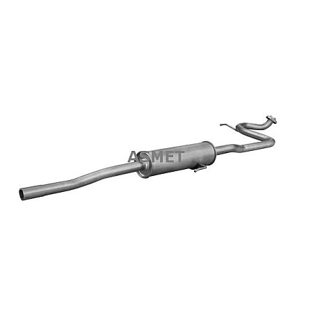 Toba esapamet intermediara Sistem de evacuare a amortizorului TOYOTA YARIS 1.3/1.33 08.05-12.11 ASMET ASM20.041