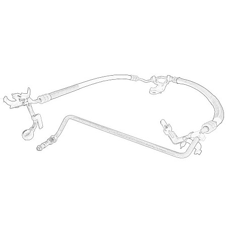 Furtun hidraulic, sistem de directie Steering system hydraulic hose high pressure pump-rack FIAT DUCATO 2.2D 07.21- OE FIAT 1399923080