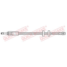 Furtun frana Furtun/conducta de frana flexibil Fata Dreapta/Stanga lungime 375mm M10x1/M10x1 VOLVO XC90 I 2.4D-4.4 10.02-12.14 QUICK BRAKE QB35.901