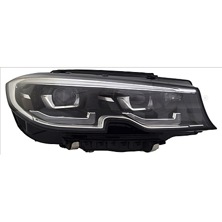 Far Headlamp R LED LED electric with motor no DRL LED module no LED controller BMW 3 G20 G21 03.19- TYC TYC 20-17165-06-9