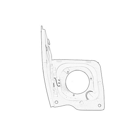 Clapeta de admisie combustibil Carcasa de umplere a combustibilului NISSAN NV400 OPEL MOVANO MOVANO B RENAULT MASTER III 2.3D/2.5D 10.01- OE RENAULT 78 12 000 17R