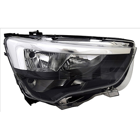 Far Headlamp L H1/H7/W21 with motor  OPEL COMBO E 06.18- TYC TYC 20-17850-05-2