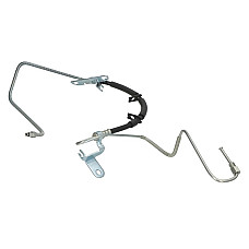 Furtun frana Brake pipe/hose flexible rear L rubber-metal check using VIN CHRYSLER VOYAGER IV DODGE CARAVAN 2.4/3.3/3.8 02.00-12.08 DORMAN DORH620142