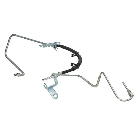 Furtun frana Brake pipe/hose flexible rear L rubber-metal check using VIN CHRYSLER VOYAGER IV DODGE CARAVAN 2.4/3.3/3.8 02.00-12.08 DORMAN DORH620142