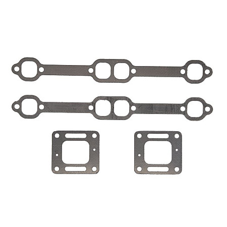 Set garnituri, galerie evacuare Exhaust manifold gasket set 2x exhaust manifold gasket 2x exhaust u-bend gasket GM 200 228 230 260 898 5.0 &amp; 5.7L SIERRA INTERNATONAL LLC 18-4349