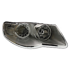 Far Lampa frontala Dreapta H7/H9 electric cu motor culoare insert: argintiu culoare semnalizator: transparent VW TOUAREG DEPO 441-11C2RMLD-EM
