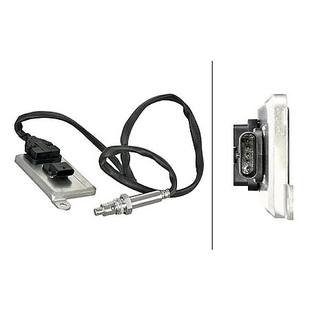 Senzor NOx, Catalizator NOx NOx sensor MERCEDES ACTROS MP4 / MP5 ANTOS AROCS ECONIC 2 471.943-OM936.974 07.11- HELLA 6PN358 186-731