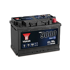 Acumulator Pornire Battery YUASA 12V 70Ah/760A START&amp;STOP AGM YBX9000 AGM Start Stop Plus R+ standard 278x175x246 B13 agm/starting YUASA YBX9096
