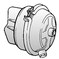 Cilindru de pretensionare Servomotor frana Spate 20 cursa: 50mm M16x15mm M12x175mm IVECO OTOKAR KNORR EF 620A