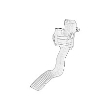 Pedala acceleratie Pedala de accelerare cu potentiometru FIAT DUCATO 2.3D 04.15- OE FIAT 53320919