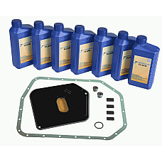Set piese, schimb de ulei cutie de viteze automata Automatic gearbox hydraulic filter gasket With oil 5HP24 BMW 5 E39 7 E38 8 E31 X5 E53 JAGUAR XJ XK 8 LAND ROVER RANGE ROVER III 3.0D-4.6 02.96-08.12 ZF 1058.298.046