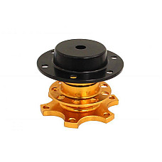 Echipament interior Interior accessories Steering wheel adapter Quick Release colour: golden TURBOWORKS DS-QR-012