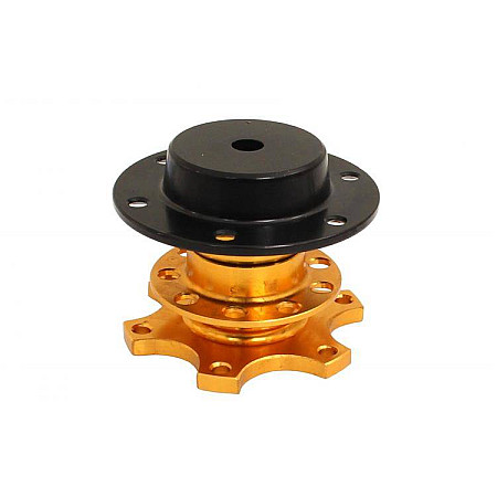Echipament interior Interior accessories Steering wheel adapter Quick Release colour: golden TURBOWORKS DS-QR-012