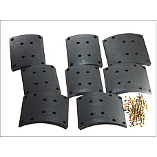 Placute de frana, frana tambur Ferodou sabot frana 410x220. Dimensiuni mari de 2mm ROULUNDS RL205820S8