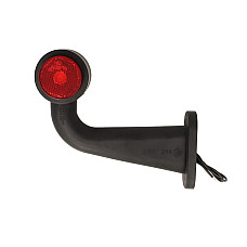 Lampa gabarit Outline marker lights L Red/White LED 12/24V WAS 635L W21.5RR