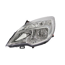 Far Lampa frontala Stanga H1/H7 electric cu motor culoare insert: argintiu culoare semnalizator: transparent OPEL MERIVA B -01.14 VISTEON 20-201-01108