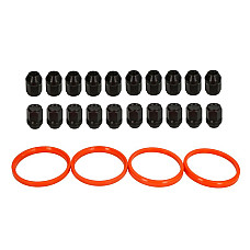 Trusa de montare a jantei de aliaj Fitting kit D 72x634 BLACK N M14x15 K21 CLOSED 1 kit / 4 wheels - B/N qty 20 MAK MAK 8000000227