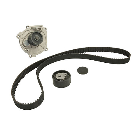 Set pompa apa + curea dintata Set de sincronizare curea + scripete + pompa de apa CHRYSLER VOYAGER V DODGE NITRO JEEP CHEROKEE WRANGLER III 2.8D 04.07- GATES GATKP15645XS