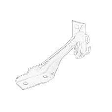 Balama copota Engine bonnet hinge R FIAT DUCATO 06.14-12.17 OE FIAT 1382136080