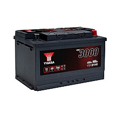 Acumulator Pornire Battery YUASA 12V 80Ah/760A YBX3000 SMF R+ standard 317x175x175 B13 starting YUASA YBX3110