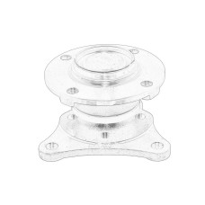 Butuc roata Wheel bearing set with hub rear OPEL CORSA F CORSA F/HATCHBACK MOKKA 1.2/1.5D/Electric 07.19- OE OPEL 9822539980