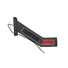Lampa gabarit Outline marker lights L orange/red/white LED surface hose length 400 on long arm 12/24V WAS 1456 L W168.13