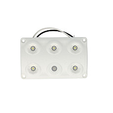 Iluminare interior Interior lighting lamp LED 12/24V surface with switch 2 light levels with 0.5m wire TRUCKLIGHT IL-UN026