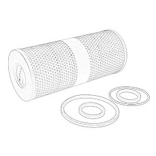 Filtru, sistem hidraulic primar Hydraulic filter cartridge MASSEY FERGUSON 9240 OE AGCO 72511240-MF