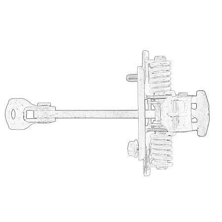 Fixare usa Limitator pentru usi Fata Dreapta/Stanga CITROEN BERLINGO BERLINGO MULTISPACE BERLINGO/MINIVAN PEUGEOT PARTNER TEPEE PARTNER/MINIVAN 04.08- OE PEUGEOT 9181P2