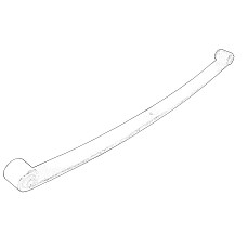 Arc foi Foaie arc suspensie Spate numar foi-1 ISUZU OE ISUZU ISU8980544730