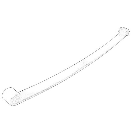 Arc foi Foaie arc suspensie Spate numar foi-1 ISUZU OE ISUZU ISU8980544730