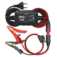 Incarcator baterie GENIUS5EU, charging voltage: 6/12 V , charging current: 5A, power supply: 120/240V, battery type: AGM/EFB/GEL/Li-Ion/MF/WET NOCO GENIUS5EU