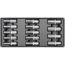 YT-5539 Set Tubulare Adanci 14 Buc, 8-21Mm, Pentru Yt-5530