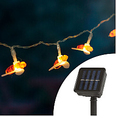 ir de lumin solar LED - albin - 2,3 m - 20 LED - alb cald