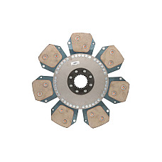 Disc ambreiaj ceramica  7 DEUTZ FAHR AGROSUN AGROTRAC HUERLIMANN H LAMBORGHINI 1000 900 R SAME GALAXY HERCULES JAGUAR LASER LEOPARD TAURUS TRIDENT 100.6PA-105.6PT KAWE 4251 KW