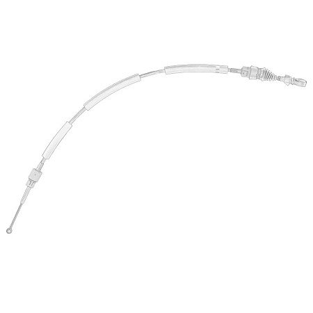 Cablu shimbator viteze Gearshift level cable L gear activation FIAT 500L 0.9/0.9CNG 09.12- OE FIAT 55267801