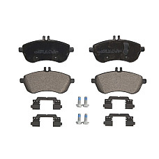 Set placute de frana Fata cu suplimente cu suruburi de ghidare a etrierului de frana MERCEDES C C204 C T-MODEL S204 C W204 E A207 E C207 E T-MODEL S212 1.6-3.0 01.07- BRECK 24306 00 701 00