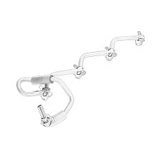 Furtun, supracurgere combustibil Fuel overflow pipe CITROEN BERLINGO MULTISPACE BERLINGO/MINIVAN C3 II C3 PICASSO C4 AIRCROSS C4 GRAND PICASSO I C4 GRAND PICASSO II C4 II C4 PICASSO I C4 PICASSO II 1.6D 06.09- OE PEUGEOT 1574HX