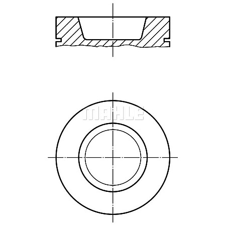 Diametru piston 128 mm MAN MAHLE 229 49 00