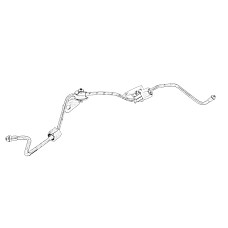 Furtun combustibil cablu FUEL OE IVECO 504053762